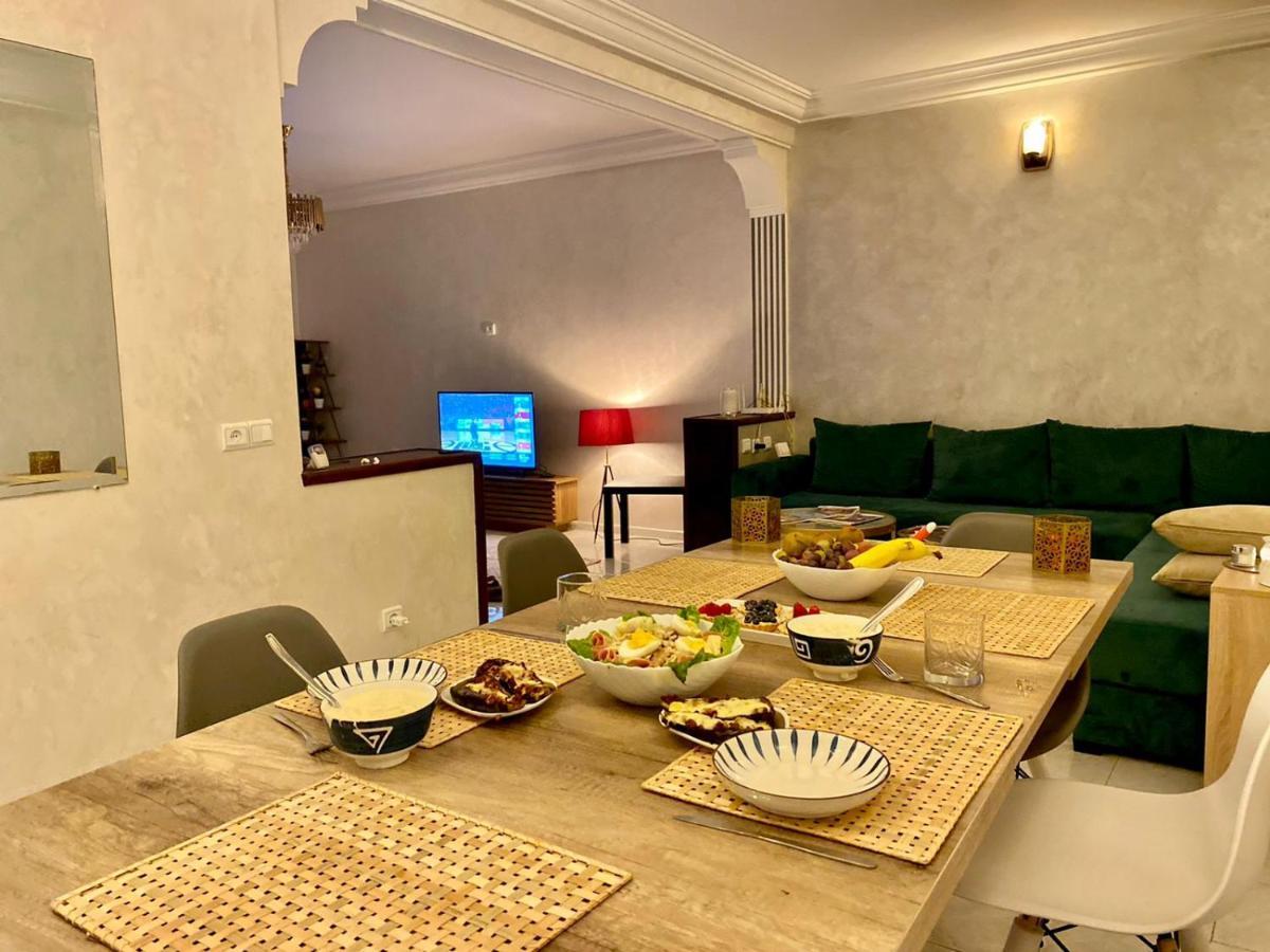 קזבלנקה Bel Appartement Avec Une Belle Vue Sur La Grande Mosquee Hassan II Et La Mer מראה חיצוני תמונה