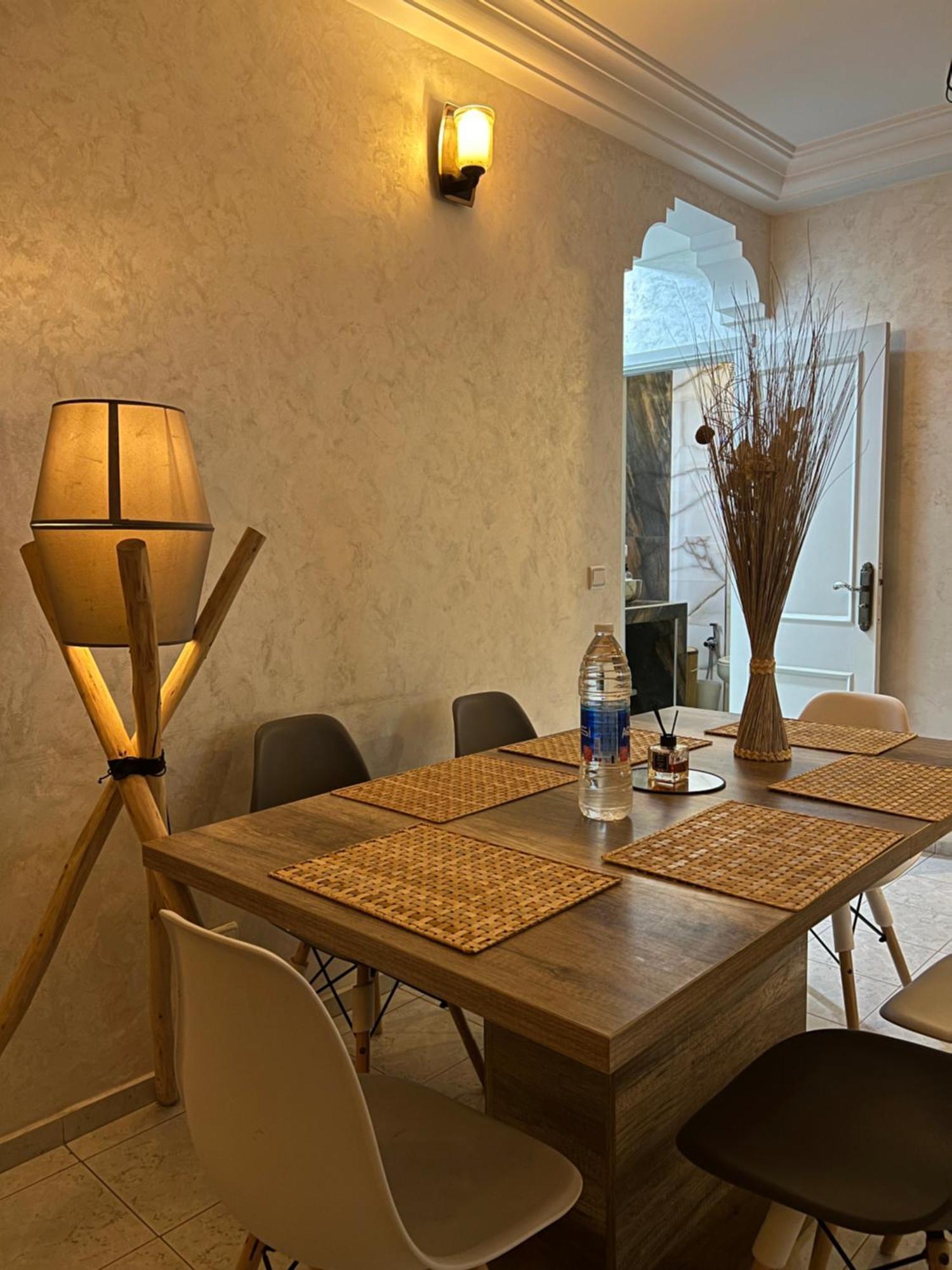 קזבלנקה Bel Appartement Avec Une Belle Vue Sur La Grande Mosquee Hassan II Et La Mer מראה חיצוני תמונה